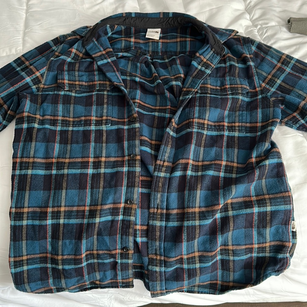 Men’s North Face flannel